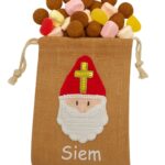 Strooigoed zakje Sinterklaas of Pietje met naam
