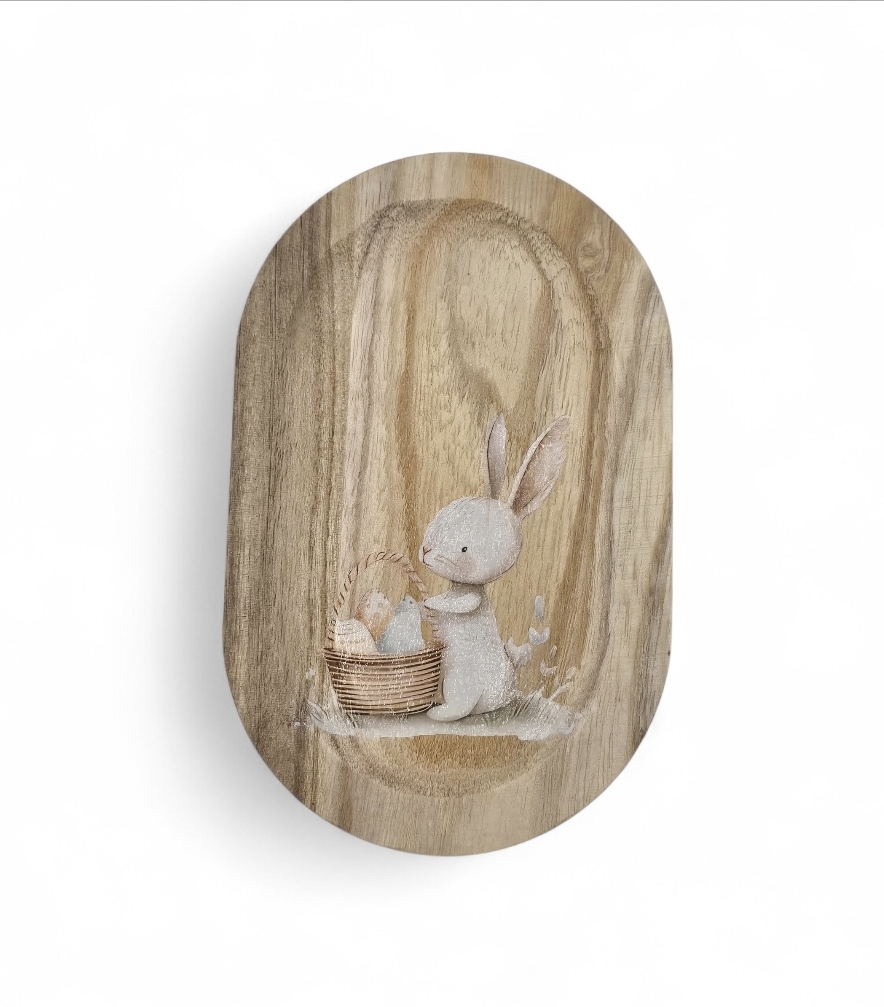 Stijlvol Houten Paasplankje - Afbeelding 3