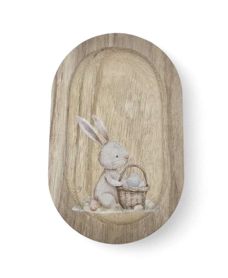 Stijlvol Houten Paasplankje - Afbeelding 2